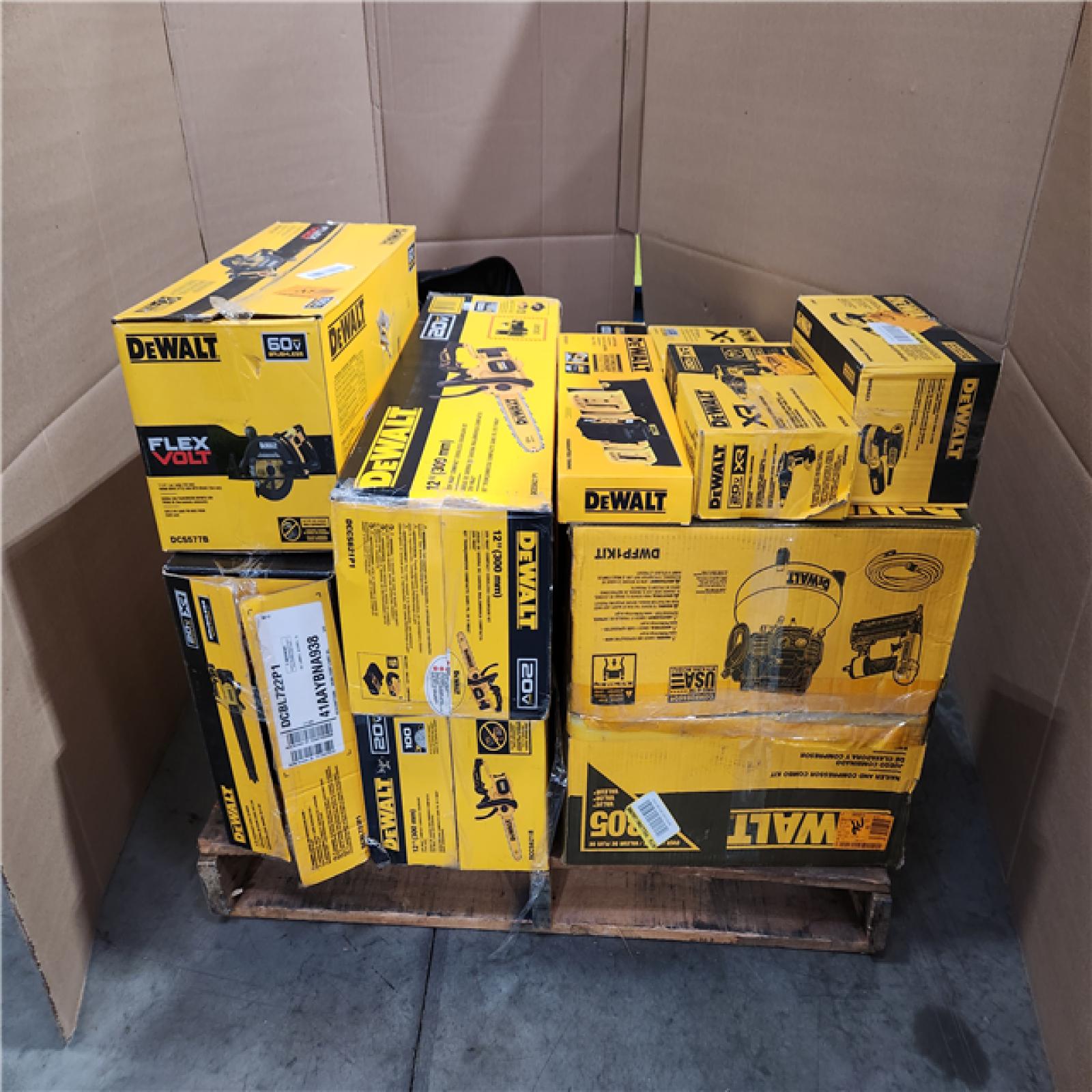 CALIFORNIA  AS-IS TOOL PALLET