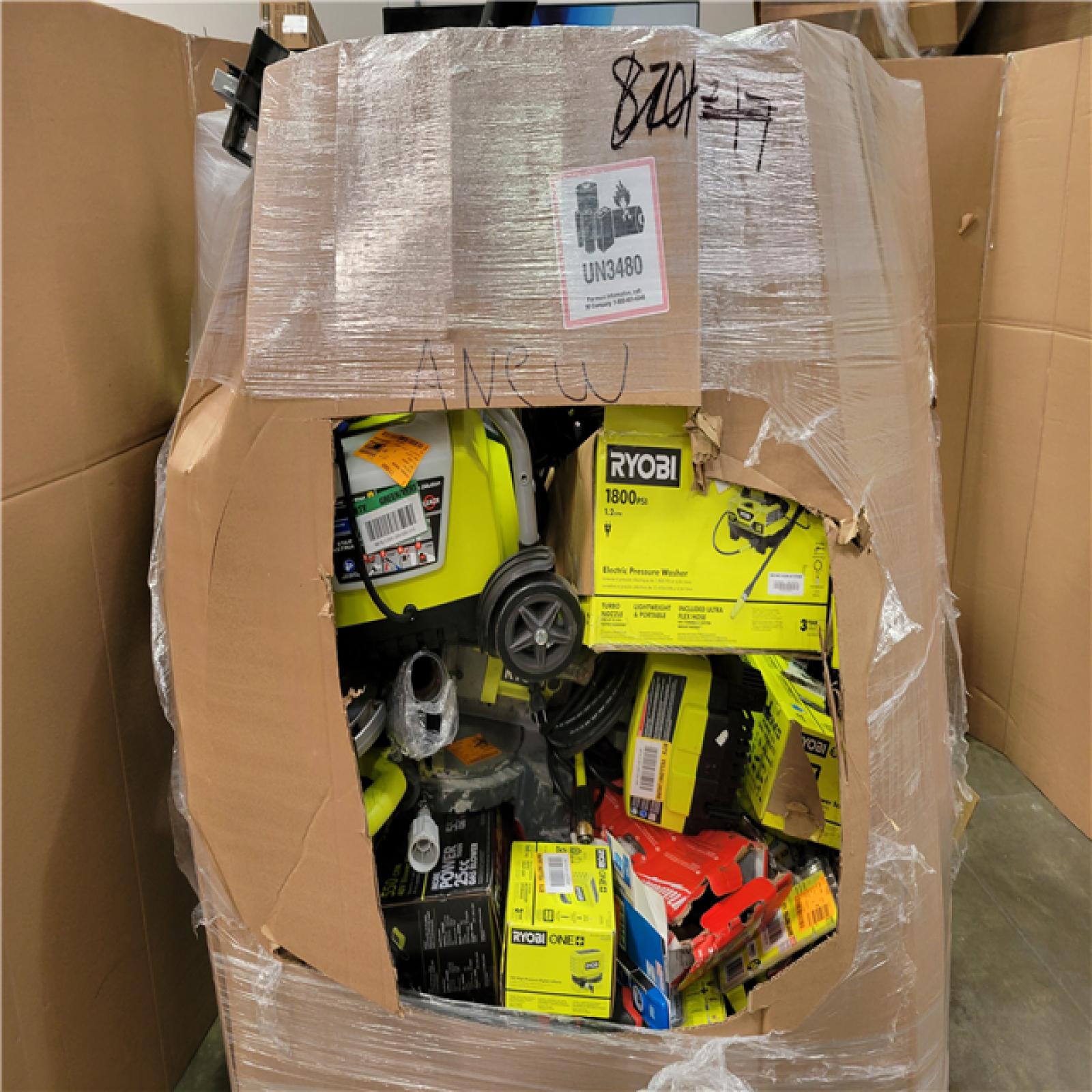 CALIFORNIA AS-IS TOOL PALLET
