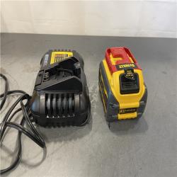 AS-IS - DEWALT FLEXVOLT 20V/60V MAX Lithium-Ion 6.0Ah Battery Pack with 6 Amp Output Charger