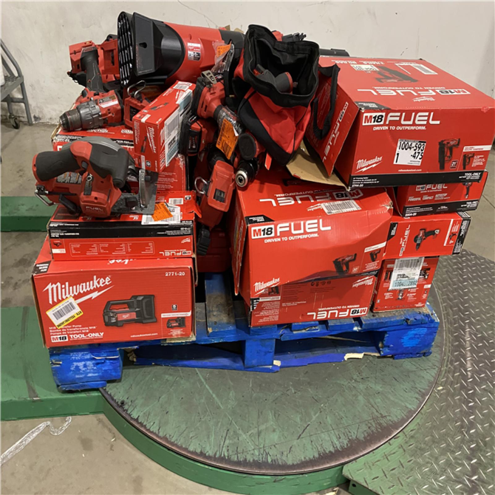 Dallas Location - As-Is MILWAUKEE Tool Pallet