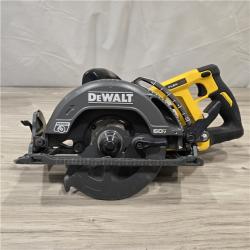 AS-IS DEWALT FLEXVOLT 60V MAX Cordless 7-1/4 in. Wormdrive Style Circular Saw (Tool Only)