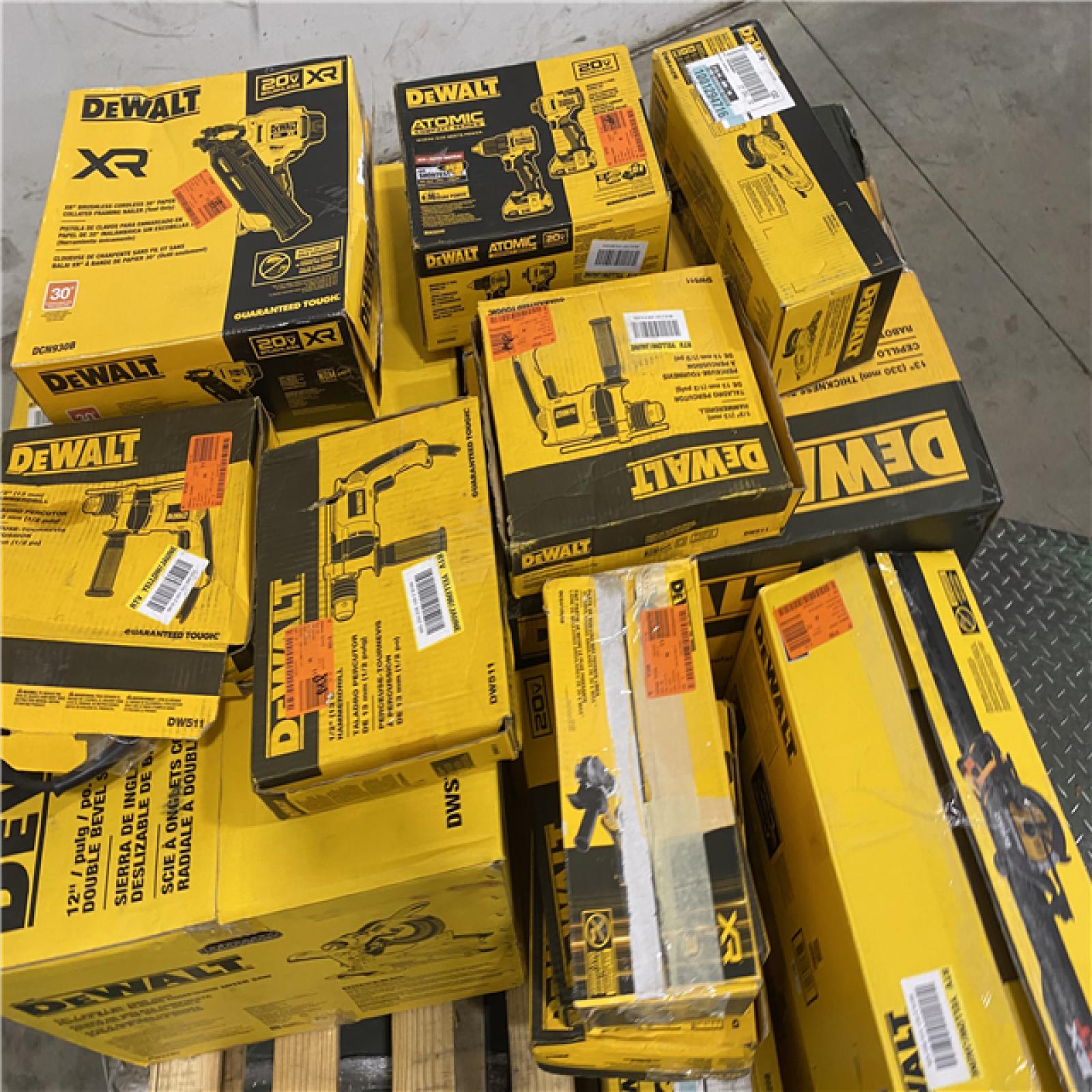 Dallas Location - As-Is DEWALT Tool Pallet