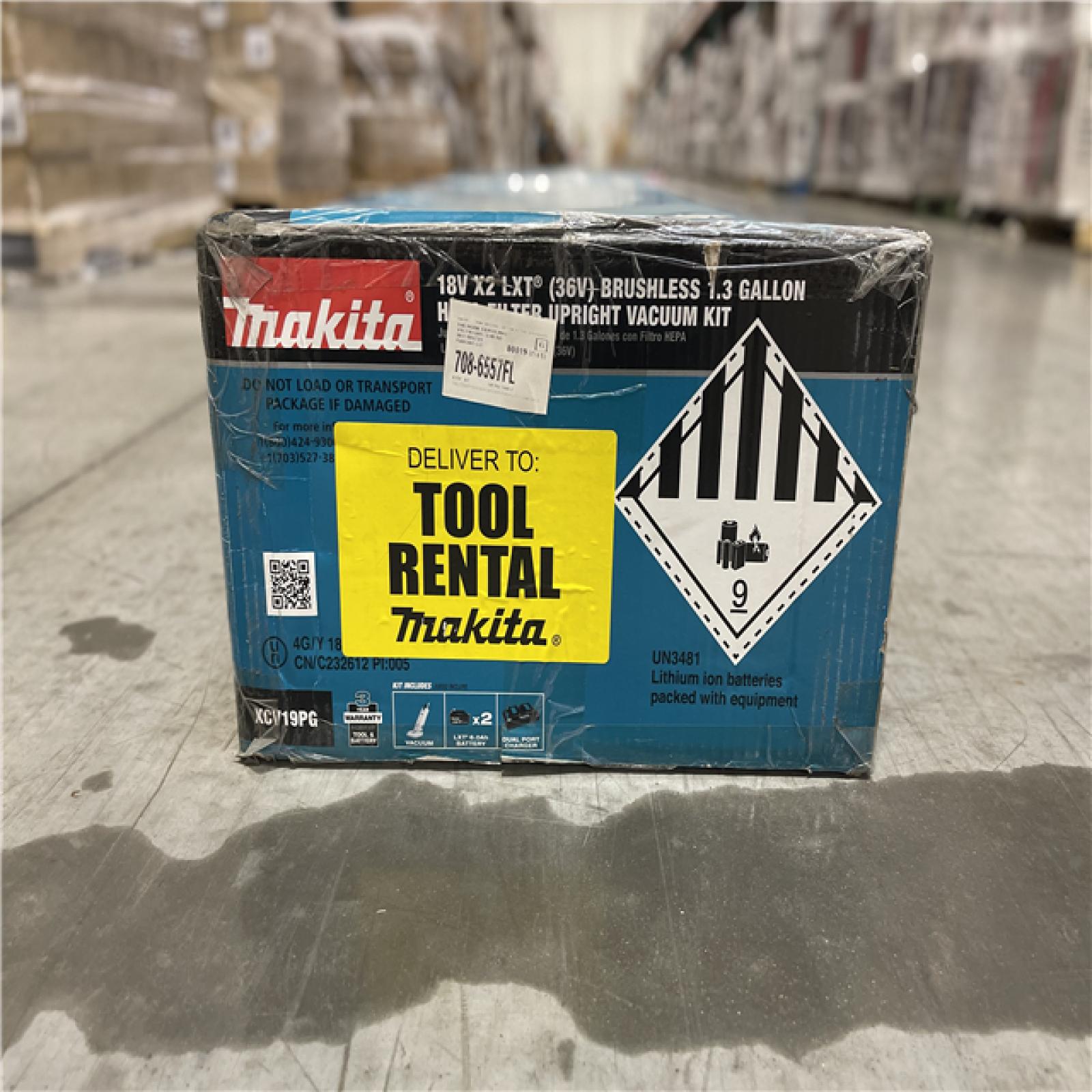 NEW! - Makita 18V X2 LXT Lithium-Ion (36V) 6.0 Ah Brushless Cordless 1.3 Gal. HEPA Filter Upright Vacuum