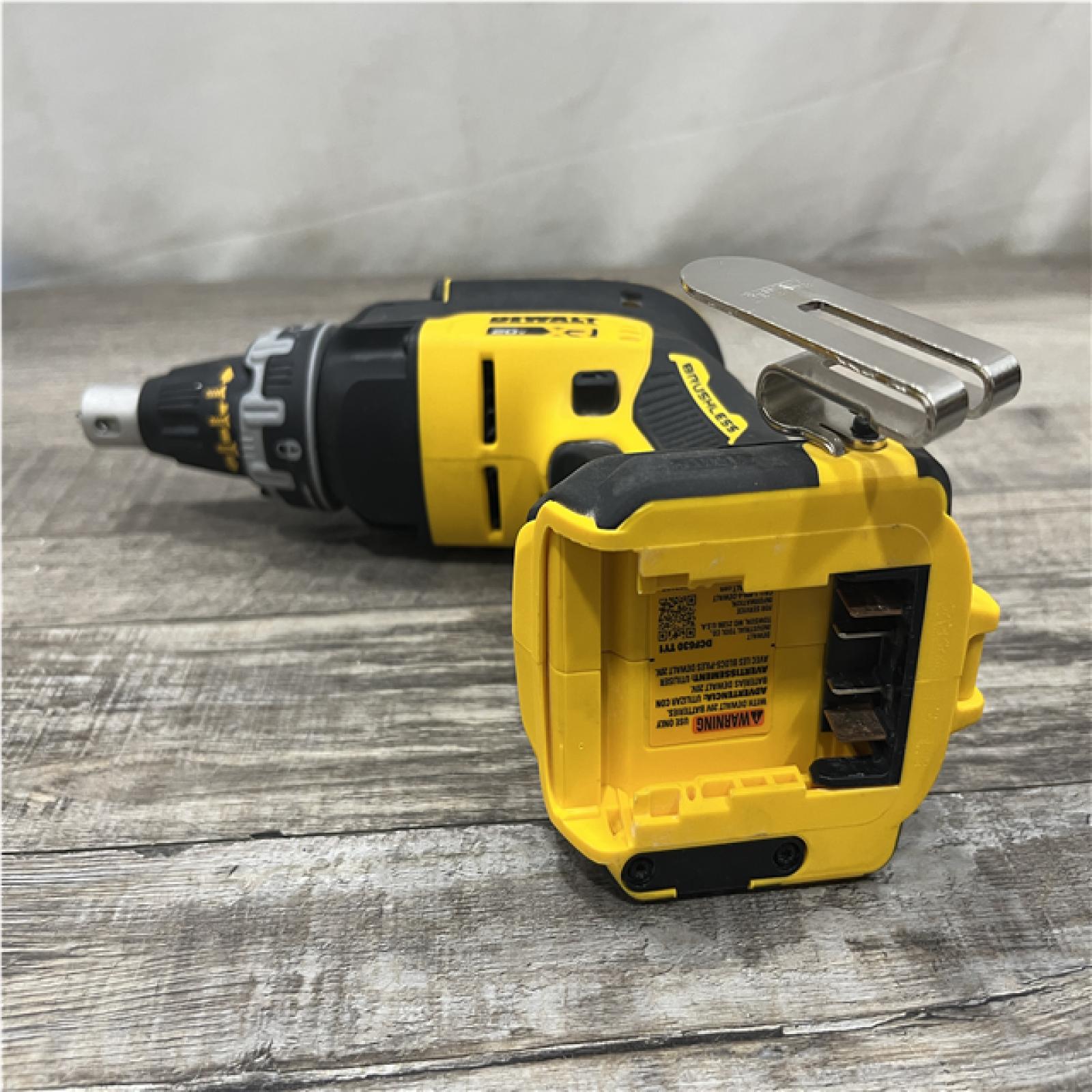 AS-IS DEWALT XR 20V MAX Lithium-Ion Cordless Brushless Screw Gun (Tool Only)