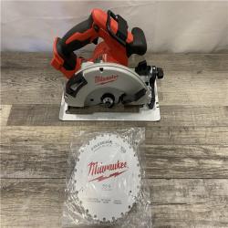 AS-IS Milwaukee 18V Lithium-Ion Brushless Cordless 7-1/4 in. Circular Saw (Tool-Only)