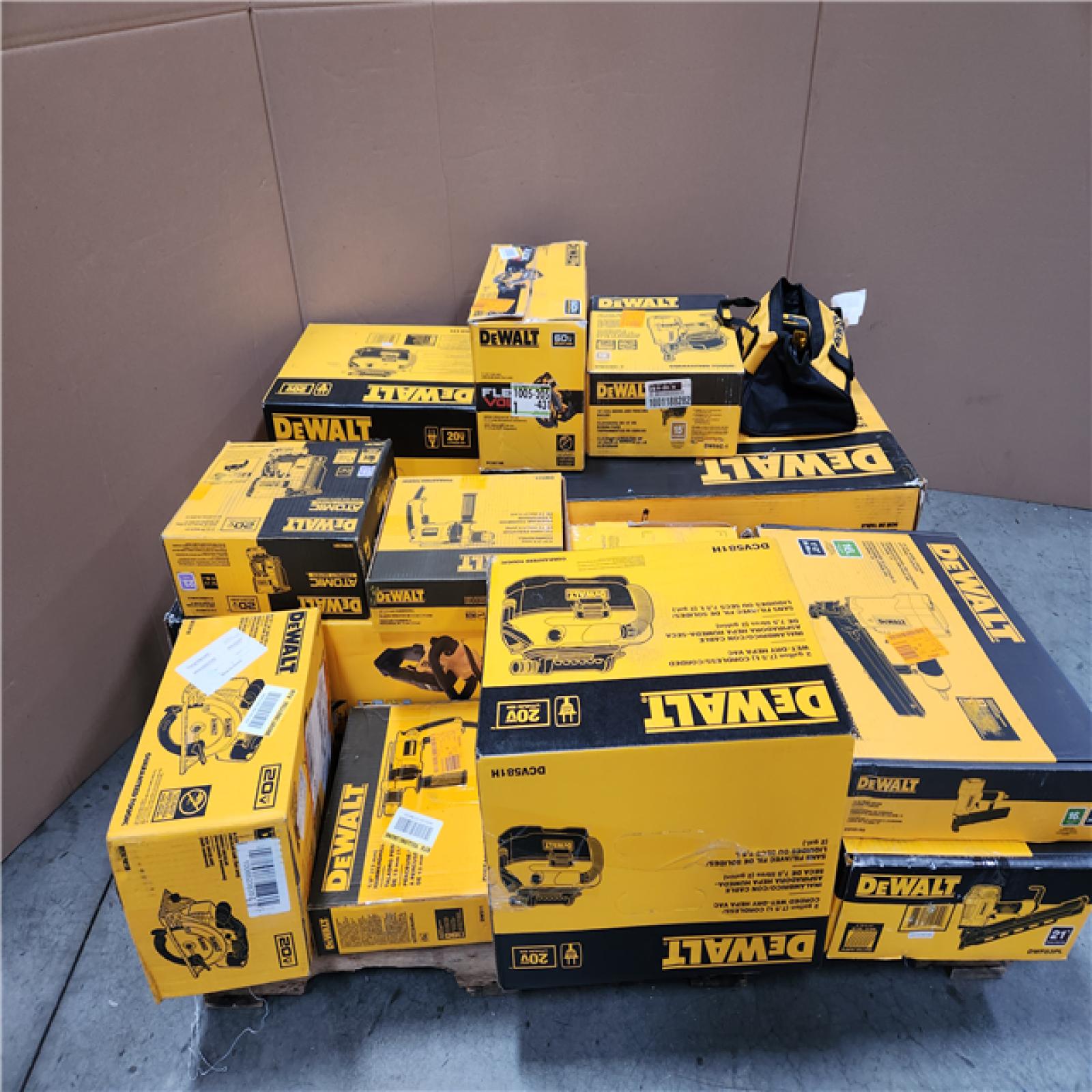 CALIFORNIA  AS-IS TOOL PALLET
