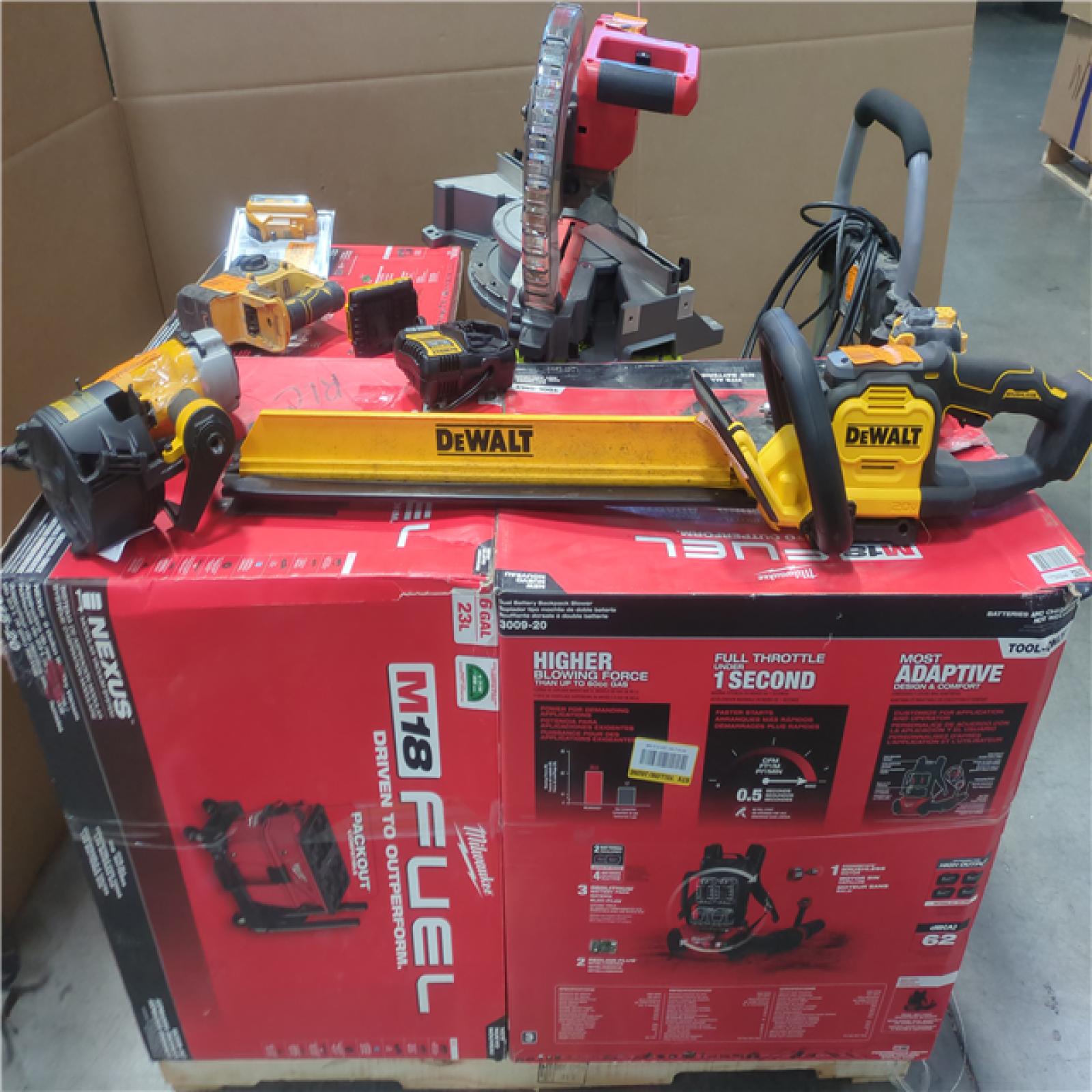 CALIFORNIA AS-IS TOOL PALLET