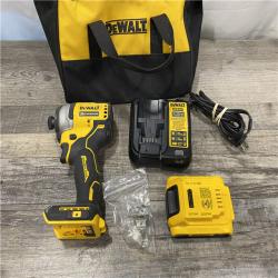 AS-IS DEWALT Atomic 20V Max Lithium-Ion Brushless Cordless Compact 1/4 in. Impact Driver Kit