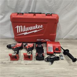 AS-IS MILWAUKEE FUEL 18V Cordless Hammer Drill and Impact Driver Combo Kit