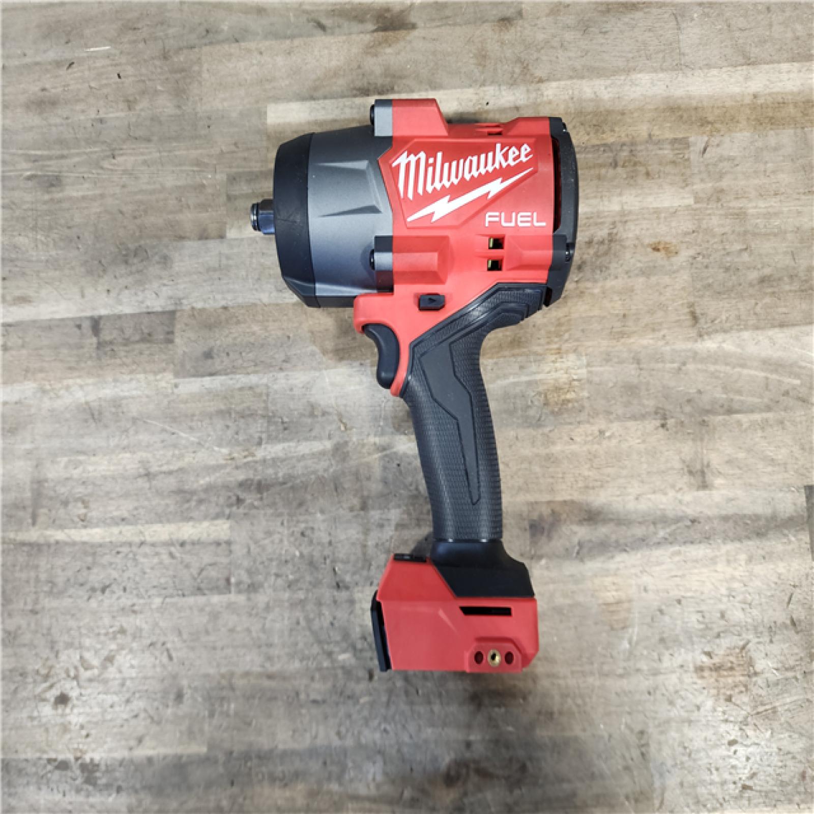 HOUSTON LOCATION - AS-IS Milwaukee M18 FUEL 18V Lithium-Ion Brushless Cordless 1/2 in. Impact Wrench with Friction Ring (Tool-Only)