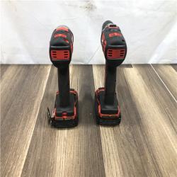 AS-IS Milwaukee 18V Lithium-Ion Cordless Drill Driver/Impact Driver Combo Kit