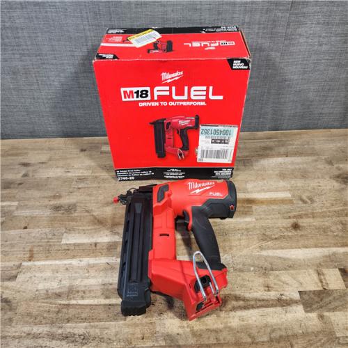 HOUSTON LOCATION - AS-IS Milwaukee FUEL 18-Volt Lithium-Ion Brushless Cordless Gen II 18-Gauge Brad Nailer (Tool-Only)