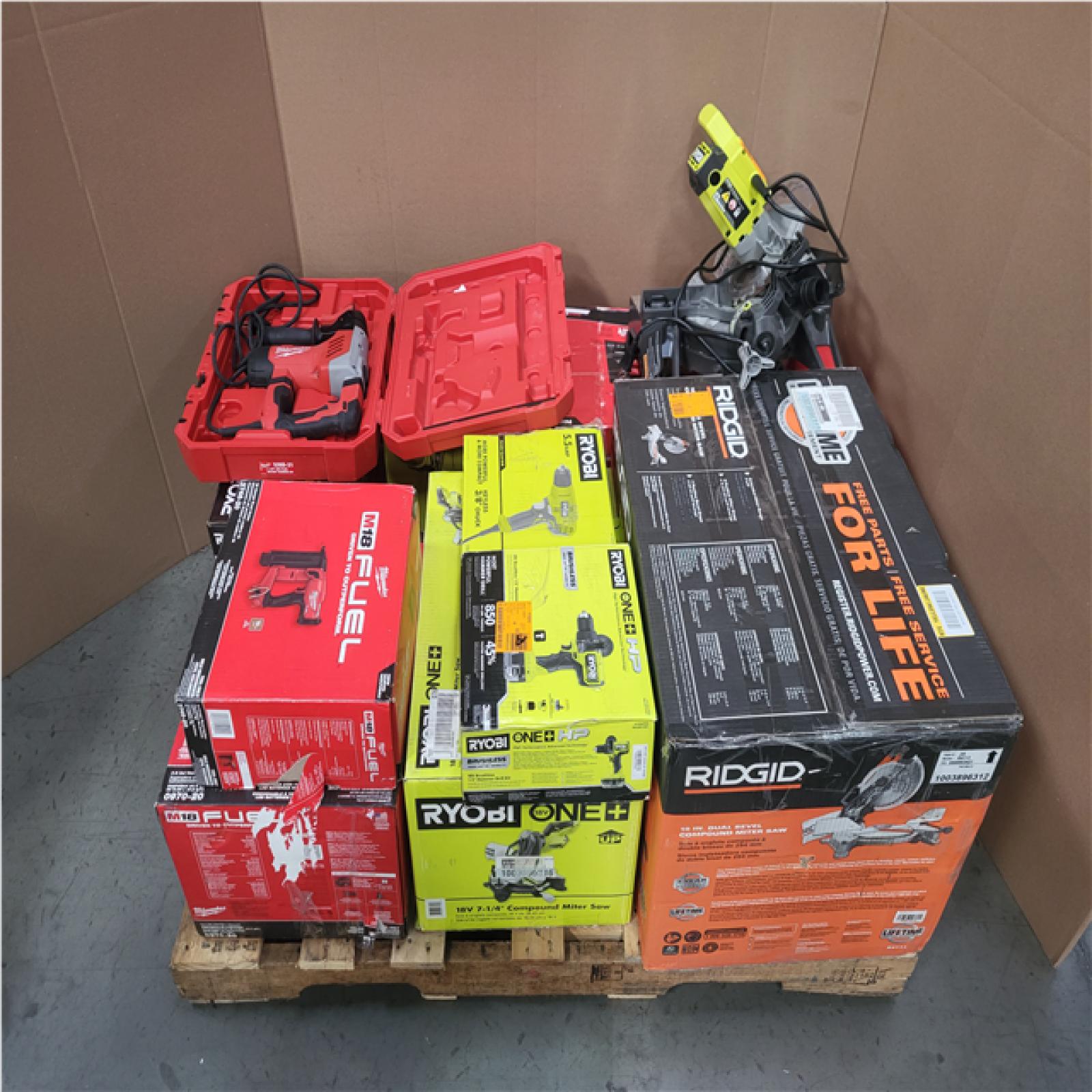 CALIFORNIA AS-IS TOOL PALLET