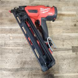 HOUSTON LOCATION - AS-IS Milwaukee 2839-20 M18 FUEL 15 Ga. 18 Volt Brushless Angled Finish Nailer (TOOL ONLY)