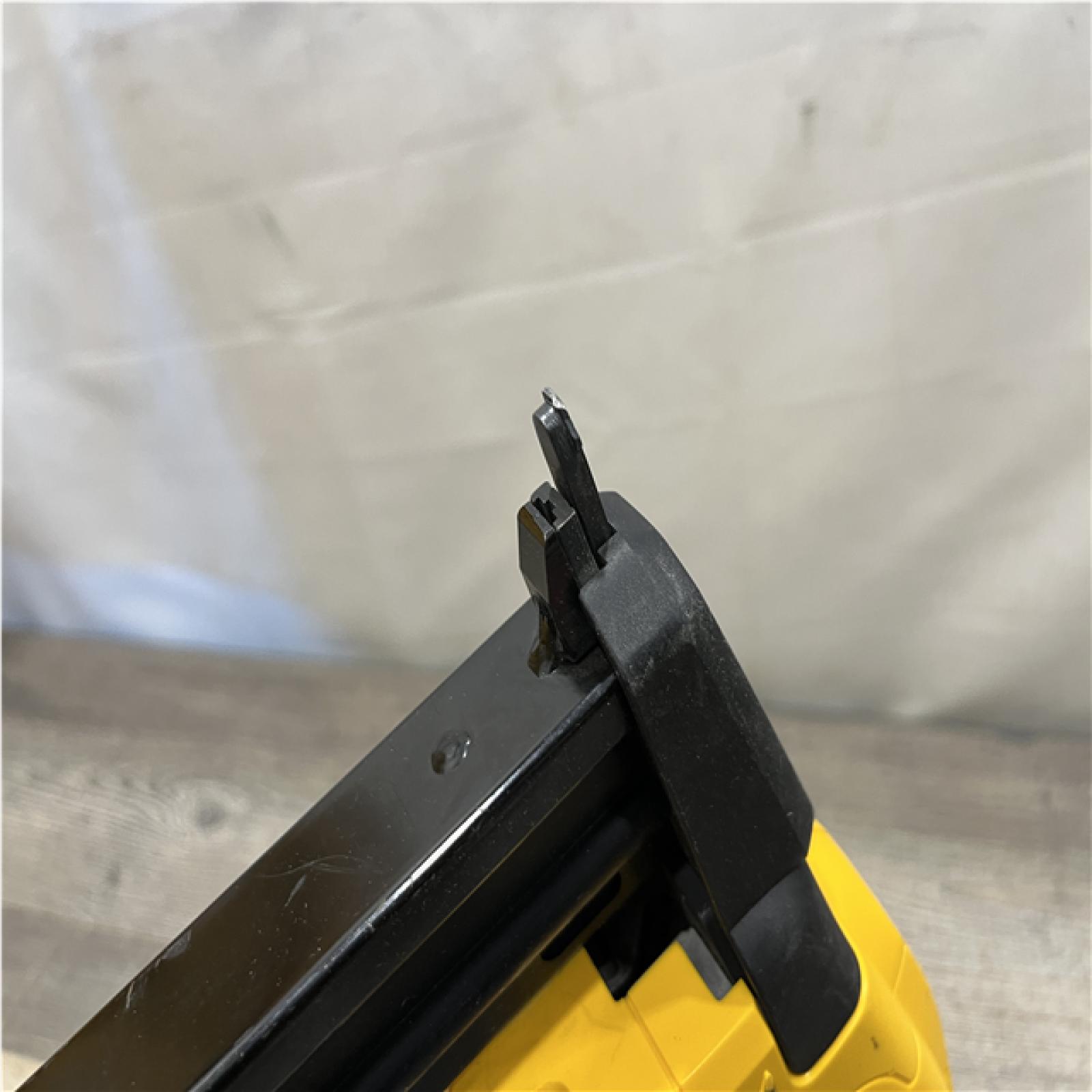 AS-IS DEWALT Cordless 18-Gauge Narrow Crown Stapler (Tool Only)