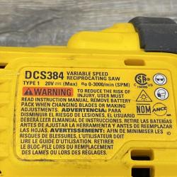 AS-IS DEWALT 20-Volt XR Cordless Reciprocating Saw (Tool Only)