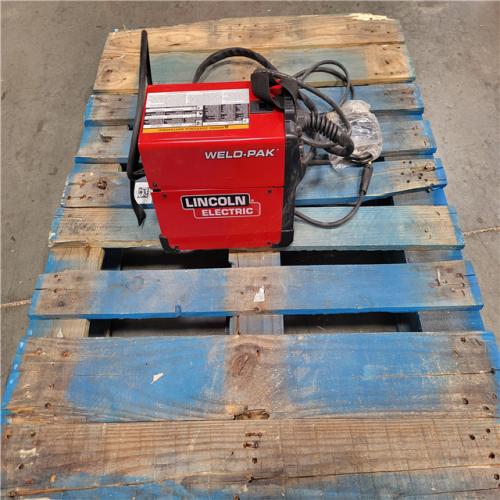CALIFORNIA AS-IS OUTDOOR POWER LINCOLN WELDER EQUIPMENT