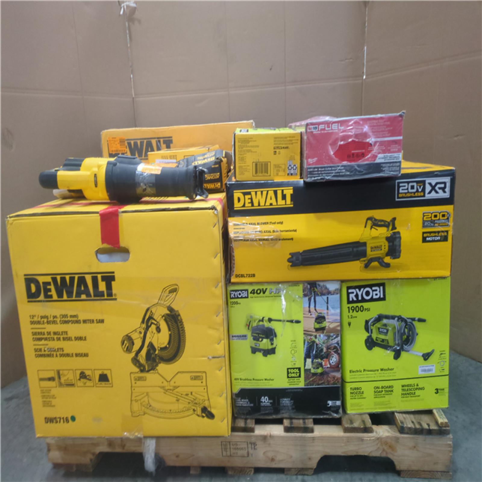 California AS-IS Tool Pallet