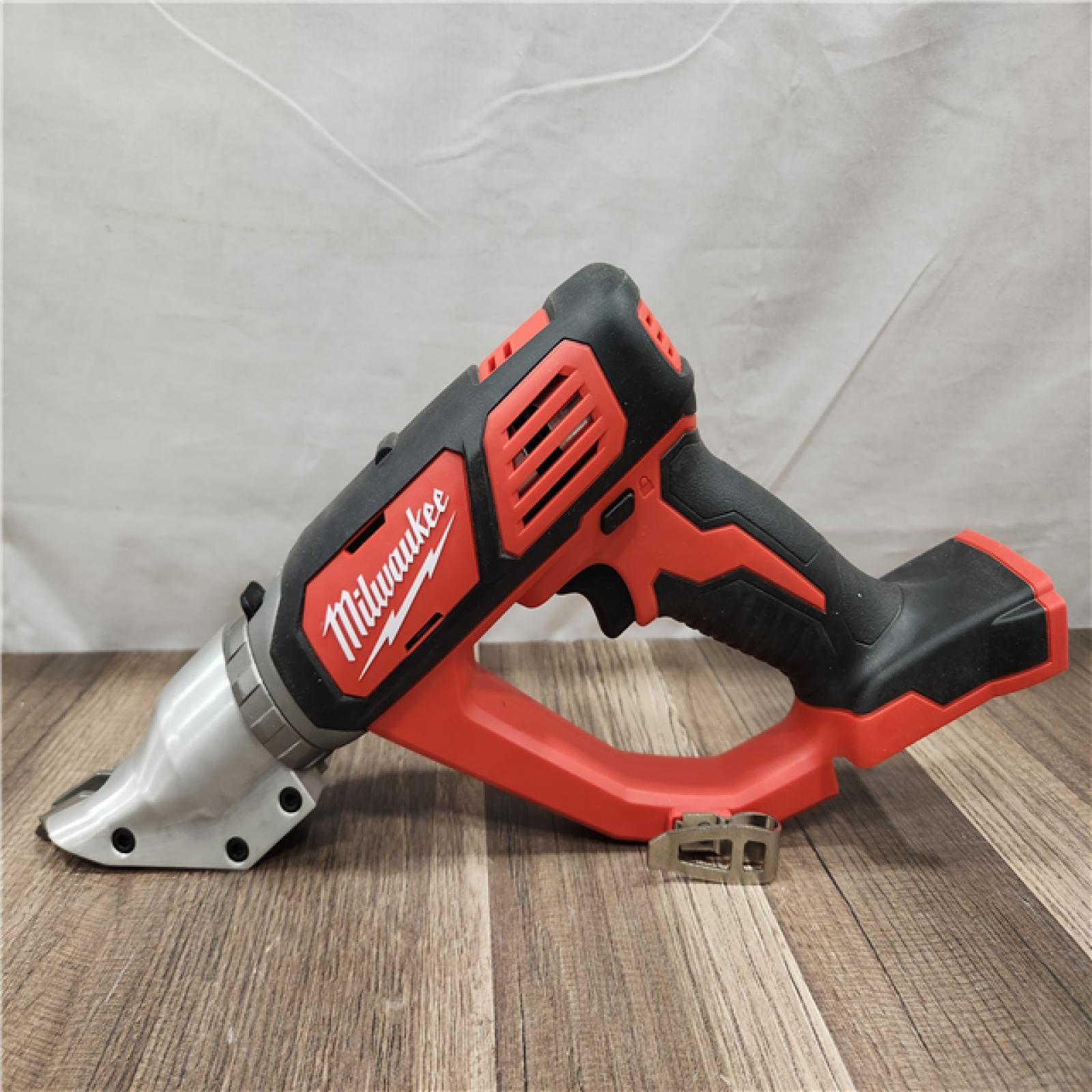 AS-IS- Milwaukee M18 18V Lithium-ion Cordless 18-gauge Double Cut Metal Shear (Tool-Only)