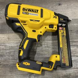 AS-IS DEWALT 20V MAX XR Lithium-Ion Cordless 18-Gauge Narrow Crown Stapler Kit