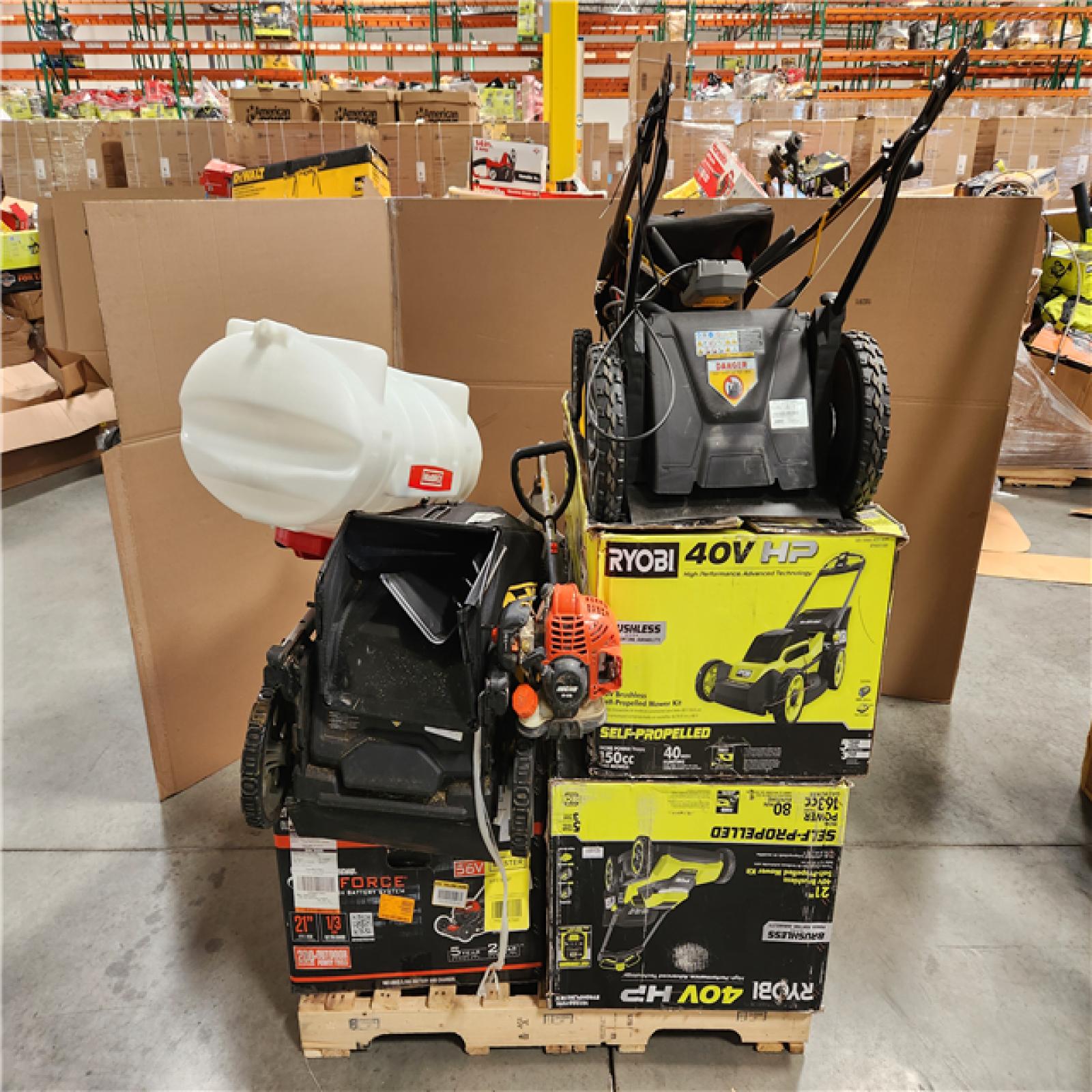 CALIFORNIA AS-IS OUTDOOR POWER EQUIPMENT