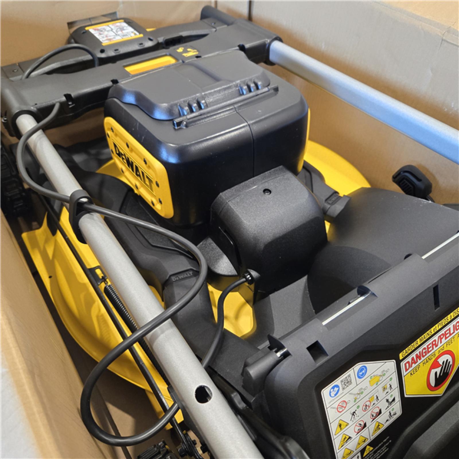 AS-IS  DeWalt 2X20V MAX DCMWP234U2 20 V Battery Lawn Mower Kit
