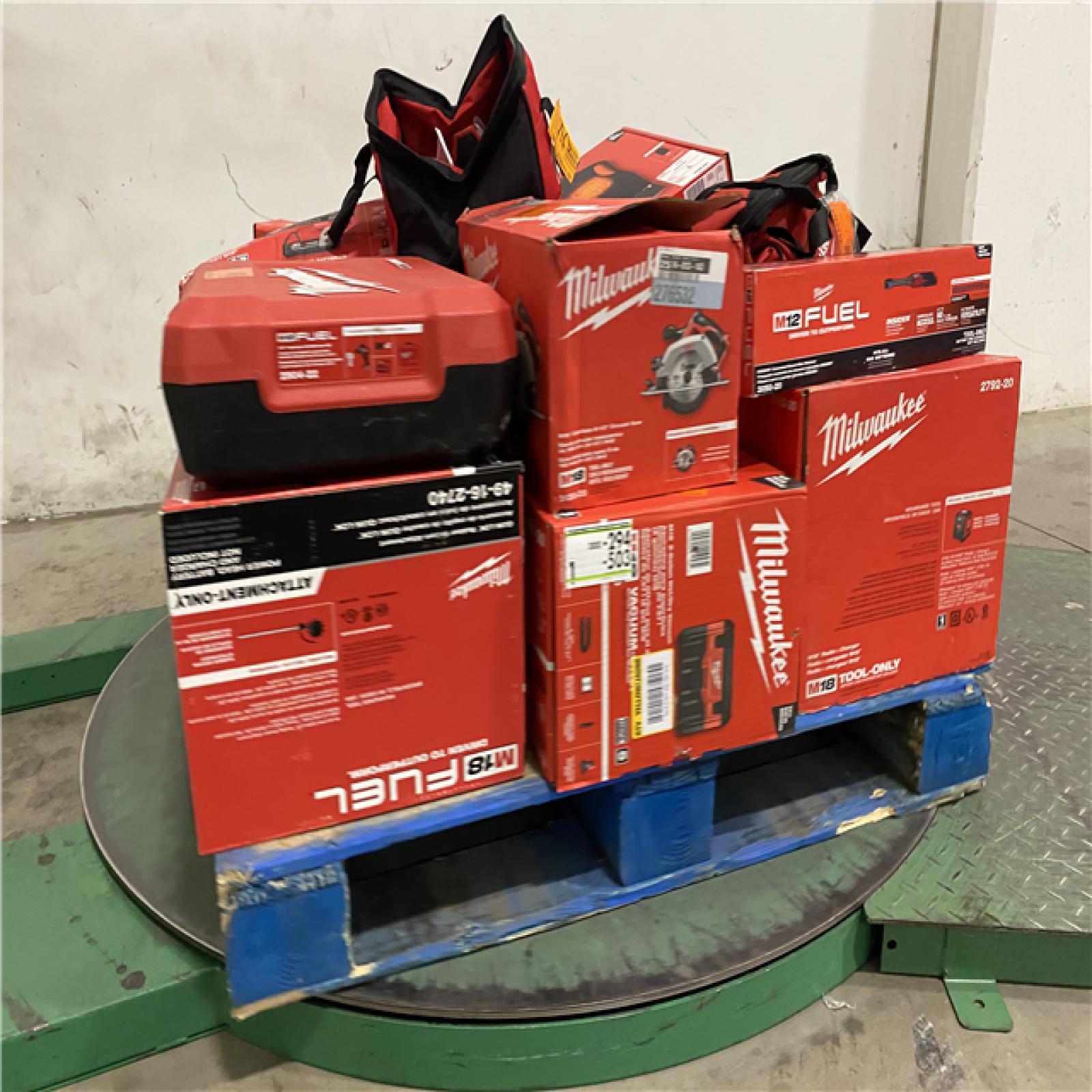 Dallas Location - As-Is MILWAUKEE Tool Pallet
