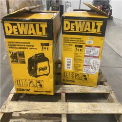 Dallas Location - As-Is DEWALT 2200W Portable Inverter Generator  DXGNI2500(Lot Of 2)