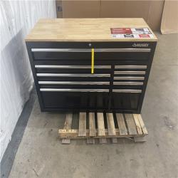 Houston Location AS IS - Home Improvement Pallet 52in HUSKY 10-Drawer Mobile WorkBench