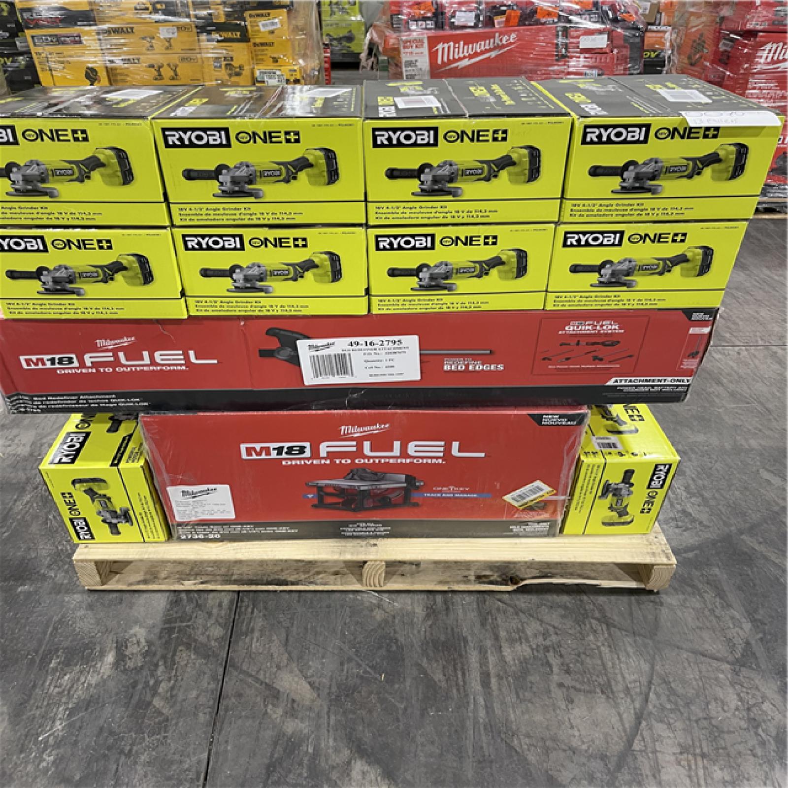 Pittston Location As-Is Power Tools Partial Truckload (13 pallets) 0076-A