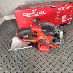 Houston Location - AS-IS Milwaukee 2530-20 - M12 Fuel 5-1/2  12V Cordless Brushless Circular Saw Bare Tool - Appears IN GOOD Conditioon