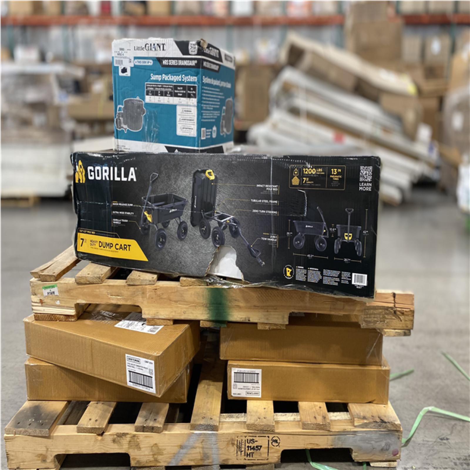 DALLAS LOCATION- AS-IS HOME IMPROVEMENT PALLET