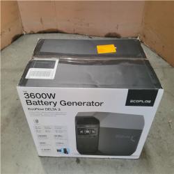 CALIFORNIA AS-IS ECOFLOW 1800-WATT DELTA 3 BATTERY GENERATOR