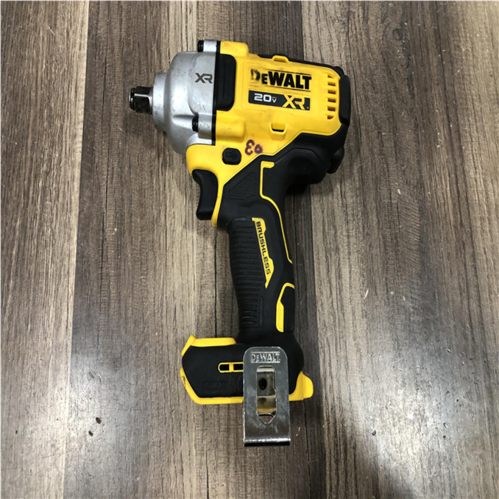 AS-IS DEWALT 20V MAX XR Cordless 1/2 in. Impact Wrench (Tool Only)