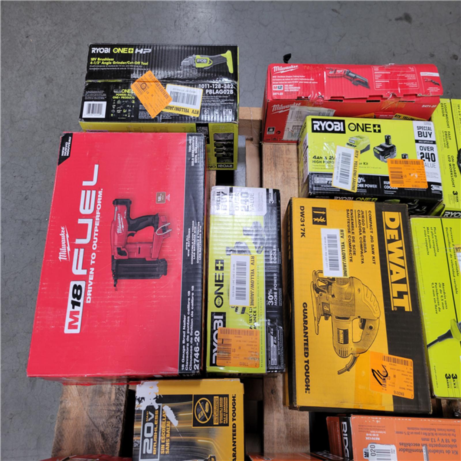 CALIFORNIA AS-IS TOOL PALLET