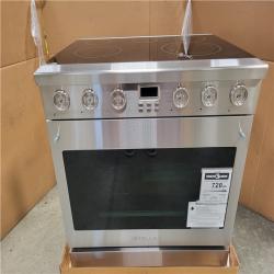 CALIFORNIA AS-IS STELLARI 36 IN. 5-BURNER ELEMENTS 6.3 CU FT. FREESTANDING ELECTRIC RANGE