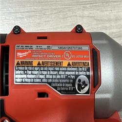 AS-IS Milwaukee 18-Volt Lithium-Ion Compact Brushless Cordless 1/4 in. Impact Driver Kit