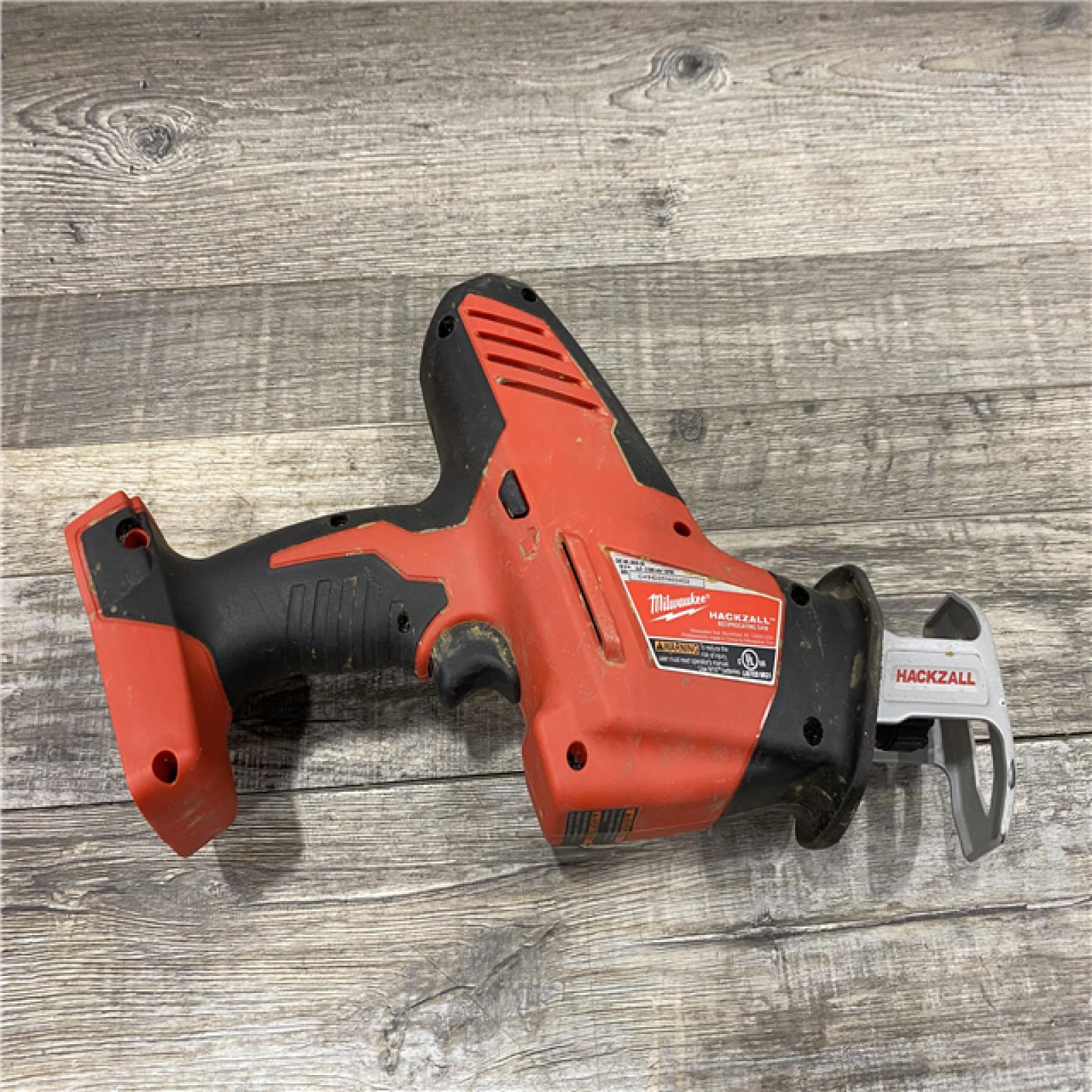 AS-IS Milwaukee 18V Lithium-Ion Cordless HACKZALL Reciprocating Saw (Tool-Only)