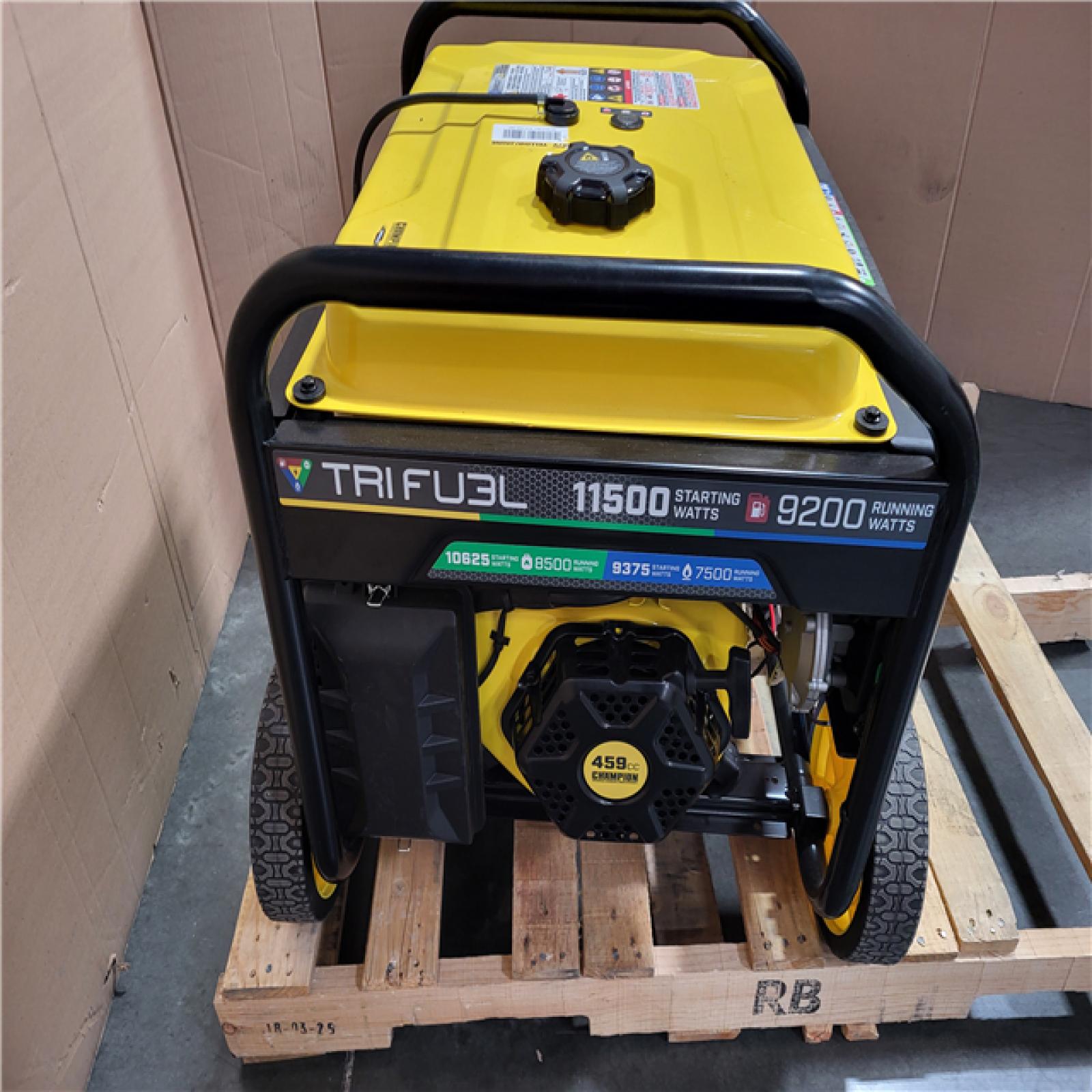 CALIFORNIA AS-IS CHAMPION PORTABLE GENERATOR