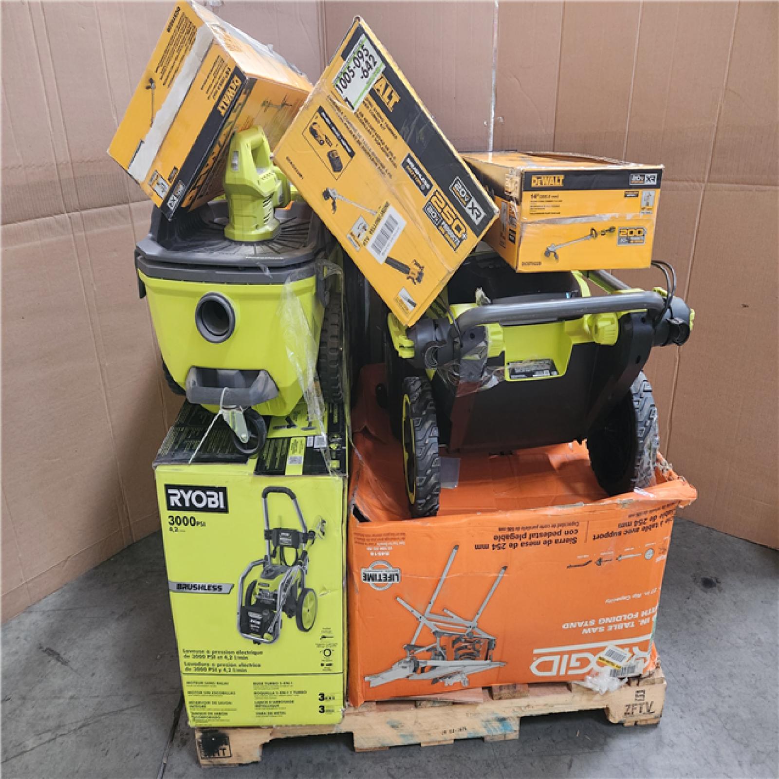 California As-Is Tool Pallet