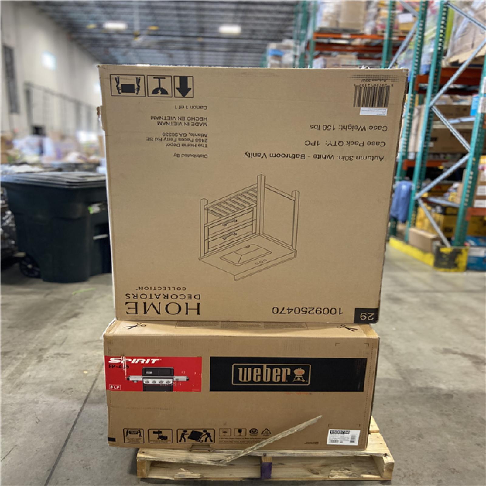 DALLAS LOCATION - AS-IS HOME IMPROVEMENT PALLET