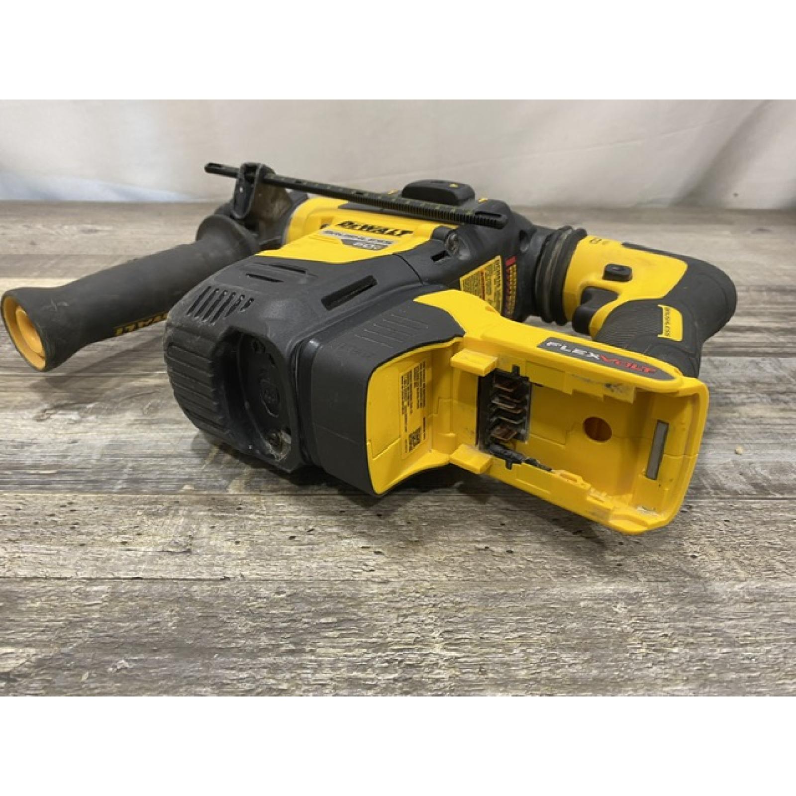 AS-IS DEWALT FLEXVOLT 60V MAX Cordless 1-1/4 in. SDS Plus Rotary Hammer (Tool Only)