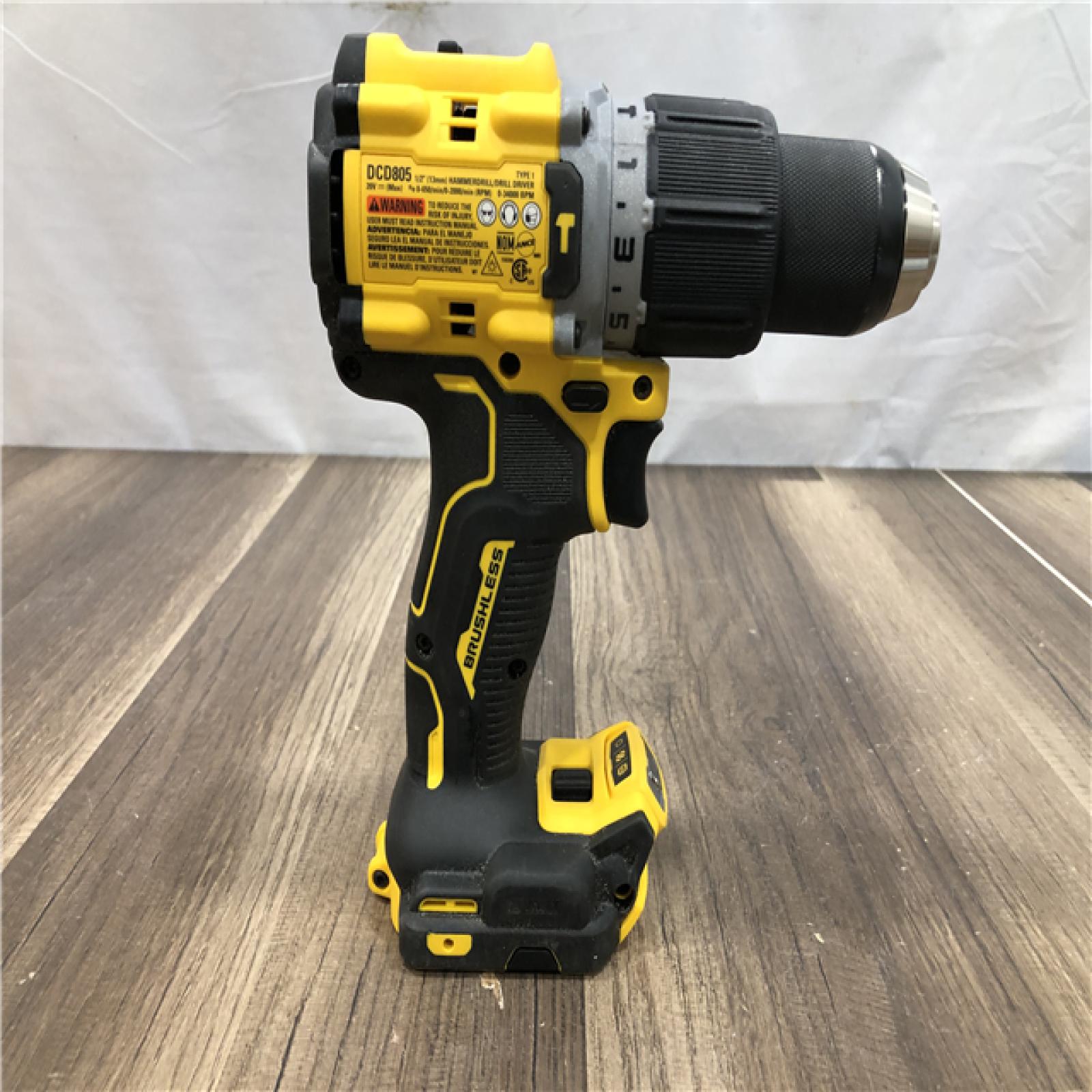 AS-IS DEWALT 20V Compact Cordless 1/2 in. Hammer Drill (Tool Only)