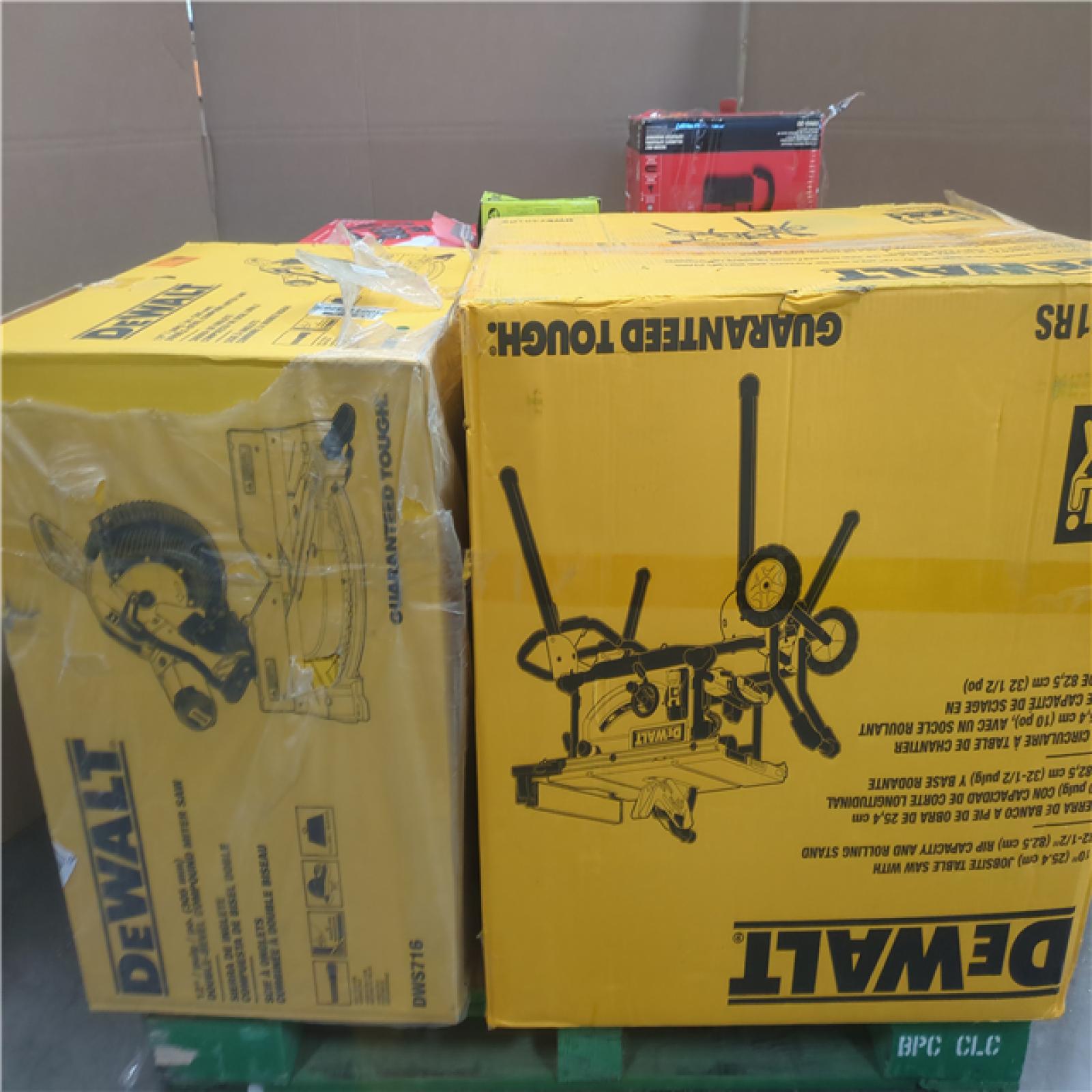 CALIFORNIA AS-IS TOOL PALLET