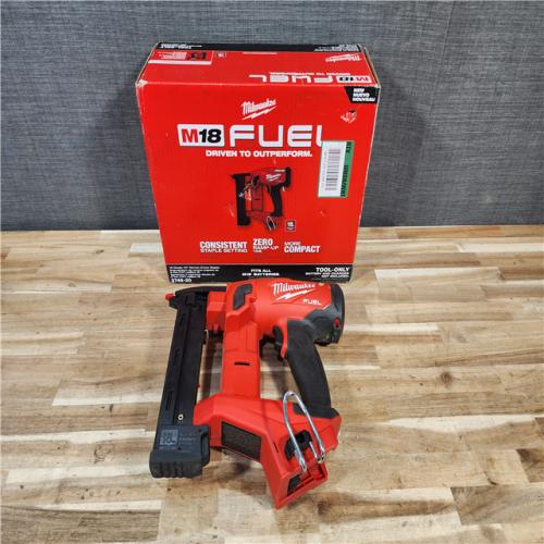 HOUSTON LOCATION - AS-IS Milwaukee  FUEL 18-Volt Lithium-Ion Brushless Cordless 18-Gauge 1/4 in. Narrow Crown Stapler (Tool-Only)