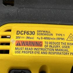 AS-IS DEWALT XR 20V MAX Lithium-Ion Cordless Brushless Screw Gun (Tool Only)