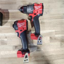 HOUSTON LOCATION - AS-IS MILWAUKEE FUEL 18V Lithium-Ion Brushless Cordless Hammer Drill and Impact Driver Combo Kit (2-Tool) with 2 Batteries