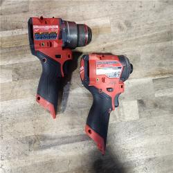 HOUSTON LOCATION - AS-IS Milwaukee 3497-22 12V Brushless Hammer Drill and Impact Driver Combo Kit