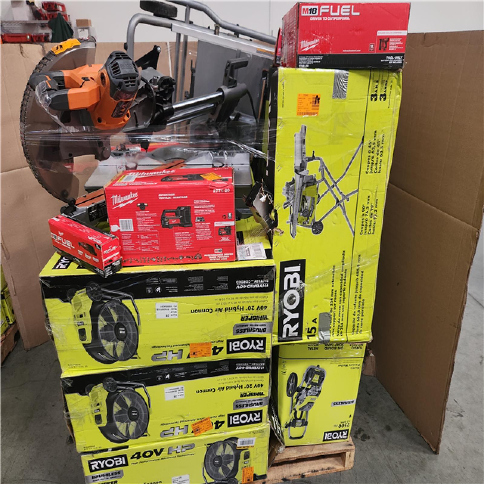 CALIFORNIA AS-IS TOOL PALLET
