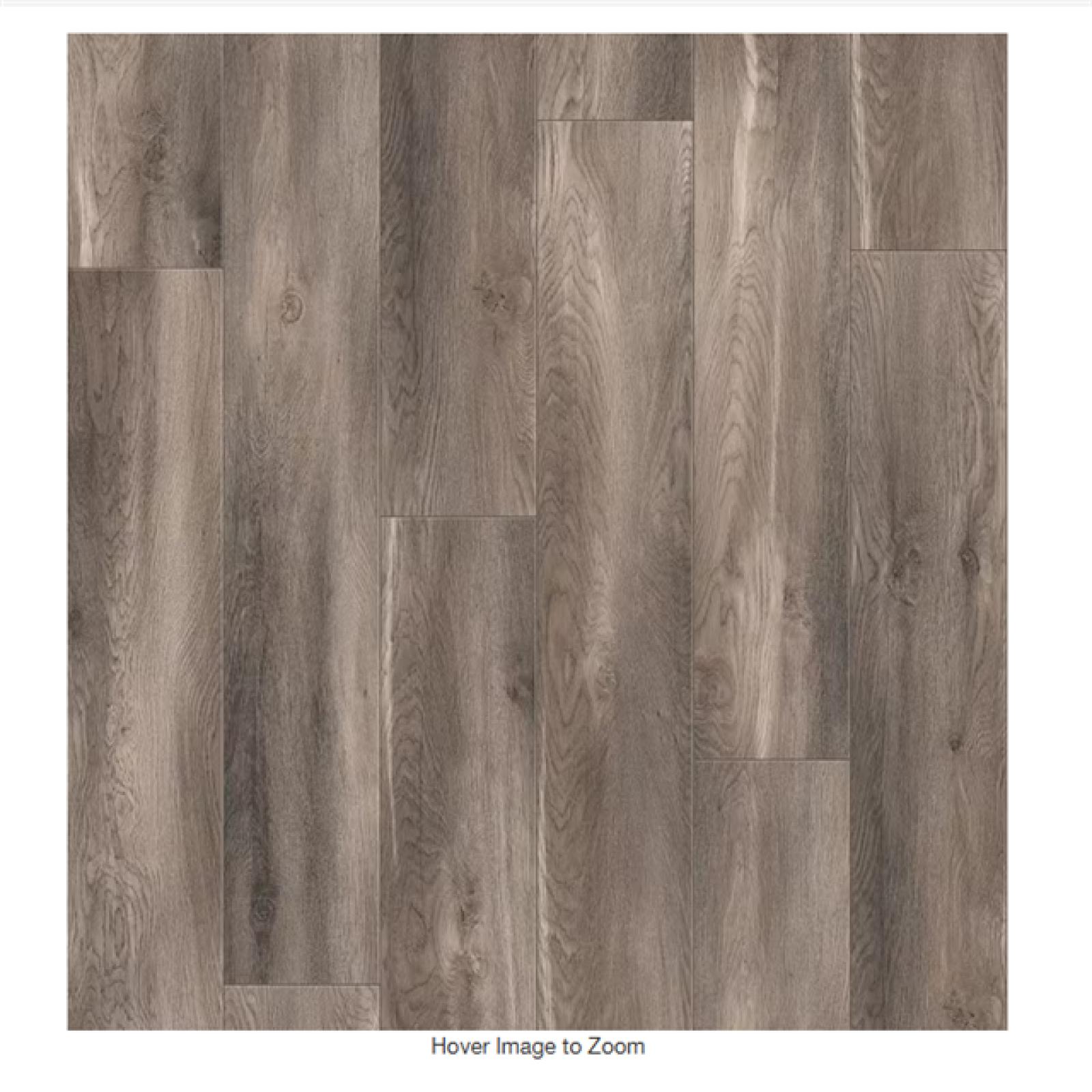 DALLAS LOCATION - Home Decorators Collection Brookstone Oak 12 mm T x 8 in. W Waterproof Laminate Wood Flooring(15.94 sq. ft./Case) - 42 UNITS